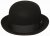 Hatut - Gårda Aviano Bowler Wool Hat (musta)