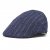Gubbkeps / Flat cap - Gårda Pomonte Linen Mix Flat Cap (blå)