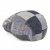 Gubbkeps / Flat cap - Gårda Zannone Linen Mix Flat Cap (blå)