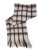 Huivit - Gårda Rennell Check Wool Mix Scarf (beige)