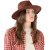 Hatut - Gårda Astoria Fedora (ruskea)