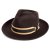 Hatut - Gårda Belluno Crushable Wool felt Fedora (ruskea)