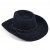 Hatut - Gårda Bowmont Crushable Wool felt Western hat (sininen)
