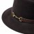 Hatut - Gårda Braga Wool felt Fedora (ruskea)