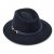 Hatut - Gårda Braga Wool felt Fedora (tummansininen)