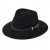 Hatut - Gårda Braga Wool felt Fedora (musta)