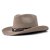 Hatut - Gårda Santaquin Crushable Wool felt Western hat (taupe)