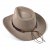 Hatut - Gårda Santaquin Crushable Wool felt Western hat (taupe)