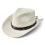 Hatut - Gårda Santaquin Crushable Wool felt Western hat (valkoinen)