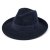 Hatut - Gårda Volterra Fedora Wool Hat (tummansininen)