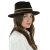 Hatut - Gårda Belluno Crushable Wool felt Fedora (ruskea)