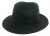Hatut - Gårda Tropea Fedora Wool Hat
(musta)