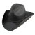 Hatut - Jaxon Hats Buffalo Leather Cowboy (musta)