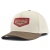 Lippis - Black River Crew Cotton Snapback (luonnonvalkoinen/khaki)
