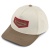 Lippis - Black River Crew Cotton Snapback (luonnonvalkoinen/khaki)