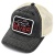 Lippis - Black River Hare Washed Trucker (musta/kerma)