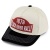 Lippis - Black River Louisville Cotton Snapback (luonnonvalkoinen/musta)
