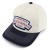 Lippis - Black River Nashville Cotton Snapback (luonnonvalkoinen/tummansininen)