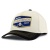 Lippis - Black River Omaha Cotton Snapback (luonnonvalkoinen/musta)