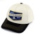 Lippis - Black River Omaha Cotton Snapback (luonnonvalkoinen/musta)