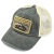 Lippis - Black River Racer Washed Trucker (tumman vihreä/kerma)