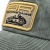 Lippis - Black River Racer Washed Trucker (tumman vihreä/kerma)