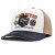 Lippis - Black River Gambler Trucker (luonnonvalkoinen/beige/tummansininen)