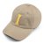 Lippis - Gårda Letter Cap 'I' (beige/keltainen)