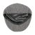 Flat cap - Jaxon Hats Marl Tweed Flat Cap (musta-valkoinen)