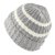 Pipot - Gårda Les Deux Alpes Striped Merino Mix Beanie (harmaa/valkoinen)