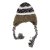 Pipot - Gårda Quellon Knit Earflap Beanie (ruskea/monivärinen)