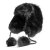 Karvahattu - Gårda Tortel Faux Fur Trapper Hat (musta)