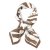 Huivi - Gårda Zebra Satin Scarf (ruskea)