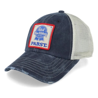 Lippis - American Needle PABST Orville Trucker (sininen/luonnonvalkoinen)