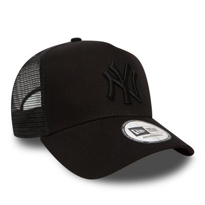 Lippis - New Era New York Yankees A-Frame Trucker Cap (musta)