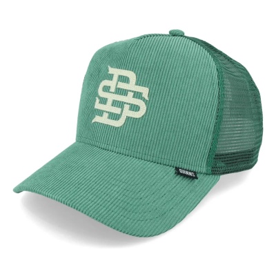 Lippis - Djinns HFT Cap CordFelt Trucker (vihreä)