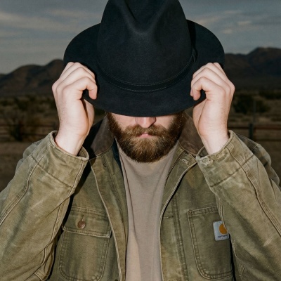 Hatut - Gårda Tropea Fedora Wool Hat (musta)