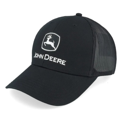 Lippis - John Deere Current JD TM Embroidery Trucker (musta)
