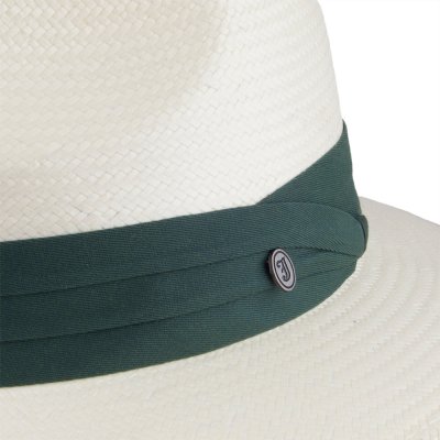 Hatut - Jaxon Toyo Safari Fedora With Olive Band (valkoinen)
