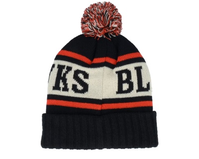 Pipot - American Needle Chicago Blackhawks Pillow Line Knit (musta/valkoinen/punainen)