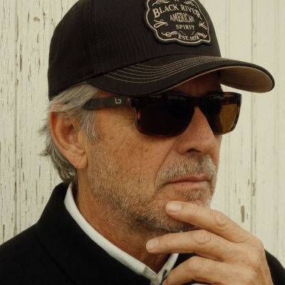 Lippis - Black River Midnight Cotton Cap (musta)