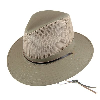 Hatut - Vented Aussie Hat (khaki)