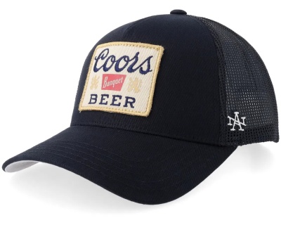 Lippis - American Needle Coors Beer Trucker (musta)