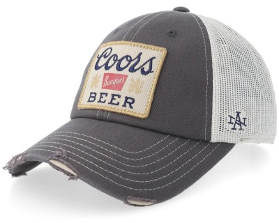 Lippis - American Needle Coors Beer Orville Trucker (harmaa/valkoinen)