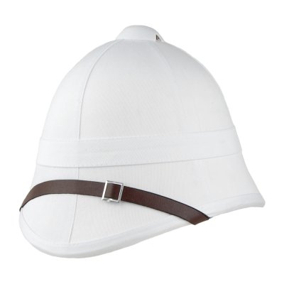 Hatut - British Pith Helmet (valkoinen)