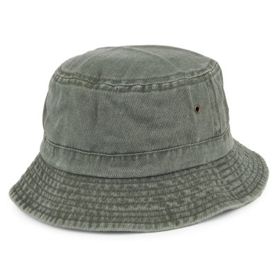 Hatut - Cotton Bucket Hat (oliivinvihreä)