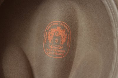 Hatut - Gårda Montefalco Fedora Wool Hat (beige)