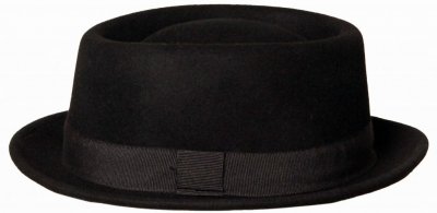 Hatut - Gårda Asolo Pork Pie Wool Hat (musta)