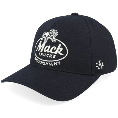 Lippis - American Needle Mack Truck Twill Valin Patch Cap (musta)