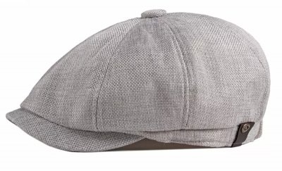 Flat cap - Gårda Granton Newsboy Cap (harmaa)